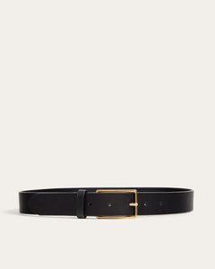 Alessio Belt, Black Leather Belt dear-frances 